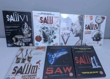 Saw 1-7 DVD Collection Includes Extreme Editions 1 2 3 4 5 6 Final Chapter