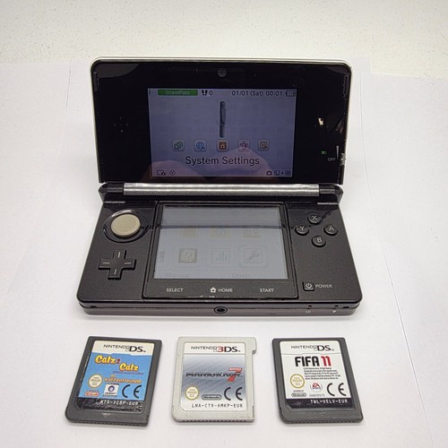 Nintendo 3ds cosmos black - 3ds,