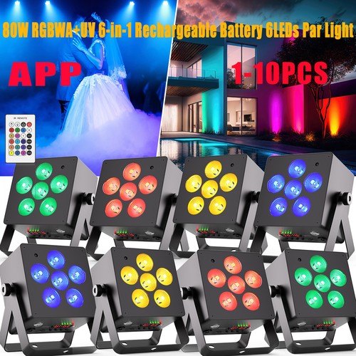 10x par light rechargeable - 1-10x,