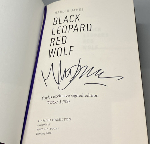 Black leopard red wolf signed - leopard,