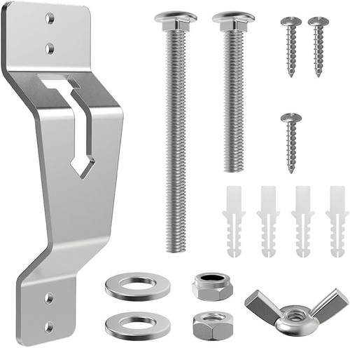 Wall mount spare tire bearer - wall,