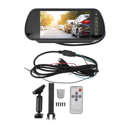 Rear view mirror monitor - rear,