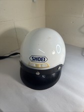 SUPER SHOEI S-10E WHITE OPEN FACE SCOOTER Motorbike HELMET 57-58cm American Cops