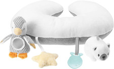 Penguin Tummy Time Pillow for