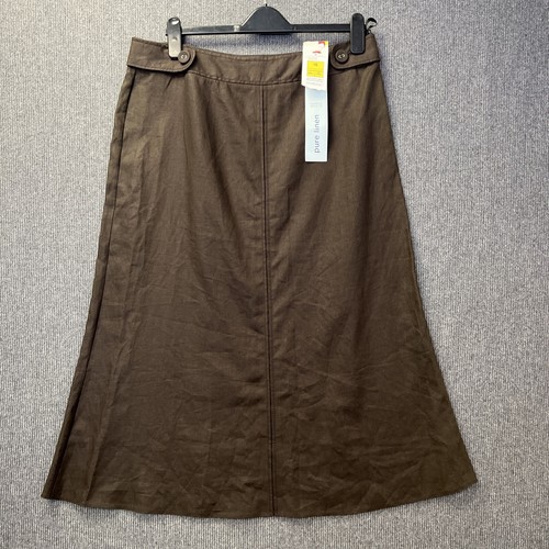 Marks spencer linen skirt - linen,