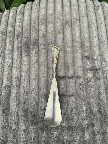 Antique silver handled - antique, shoe
