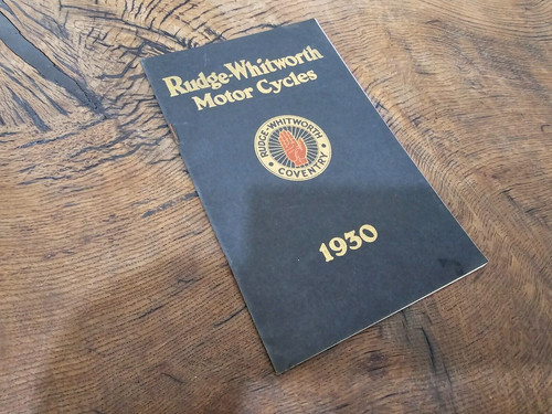 Genuine 1930 rudge - 1930, whitworth