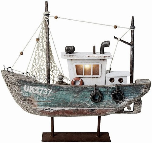 Vintage decorative wooden sail - vintage,