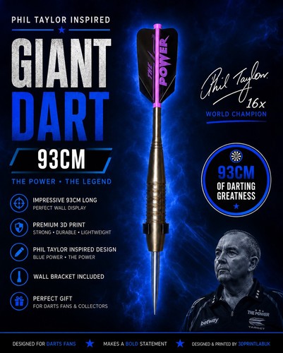 Phil taylor inspired giant - phil,