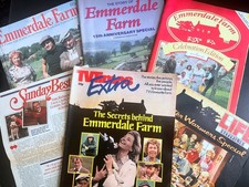 EMMERDALE FARM x5 vintage