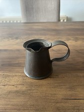 Antique Tin Gill Measure Jug