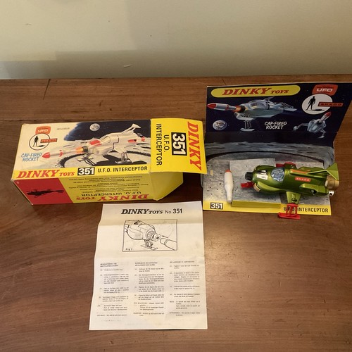 Dinky toys 351 ufo interceptor - dinky,