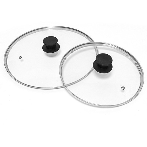 28cm clear glass pan - pan, with