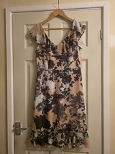 Mylene Klass Floral Dress  Size 12