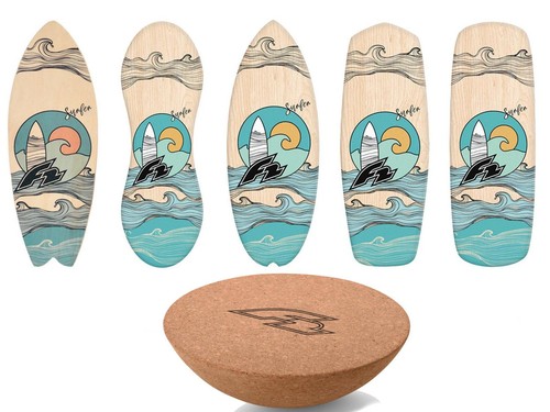 Balance board cork roller - balance,