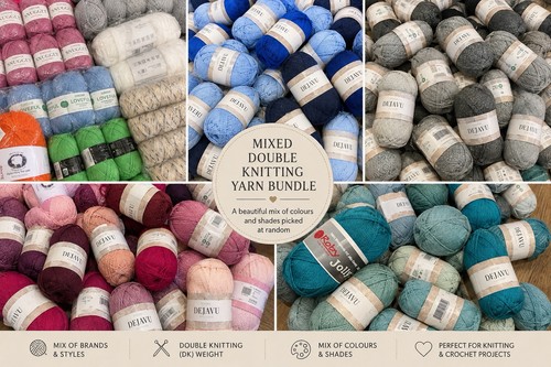 1500g mixed double knitting - 1500g,