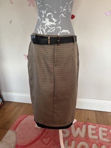 Fashion nova houndstooth midi - nova,