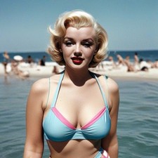 Digital Image Picture Wallpaper Background Desktop Download Marilyn Monroe AI