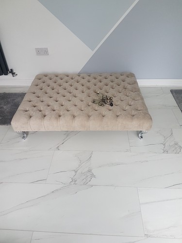 Coffee table upholstered - table,