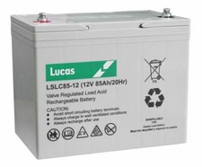 12V 85AH Lucas Mobility Battery Replaces 70ah 75ah & 80ah Traffic Lights Leisure