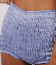 Free People Intimately Ruched Shorties / HOT PANTS VALENTINES Baby Blue XS