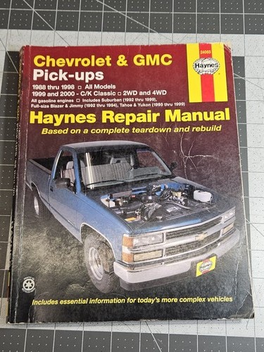 Haynes repair manual - haynes,