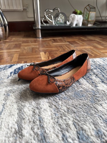 Women brown snake print - brown,