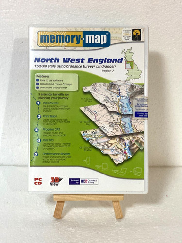 Memory map north west - memory-map, england