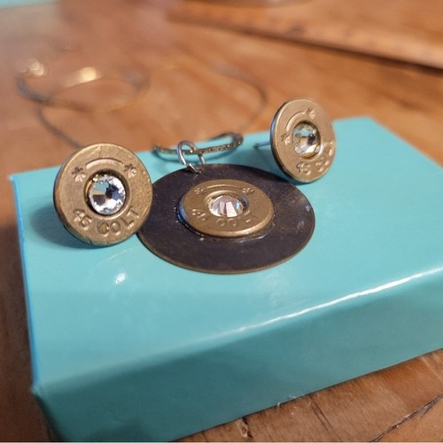 Bullet stud earrings - bullet,