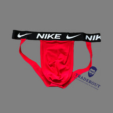 Nike mens red microfiber jock