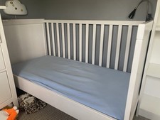 Ikea sundvik white cot toddler - ikea,