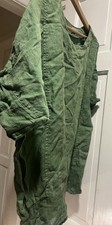 Grand Greece Made In Greece Ladies 100% Linen Forest Green Top Size S