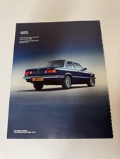 Original 1975 E21 BMW 316 3 Series Magazine Advert Poster Man Cave Garage Retro