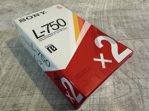 Sony betamax 750 pack - sony, l-750