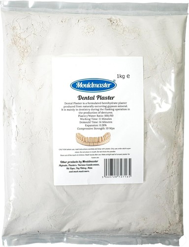 Dental plaster 1kg - 1kg,