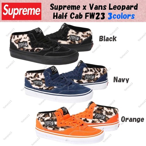 Supreme vans leopard half - x,