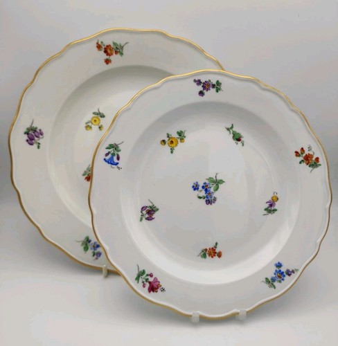 Meissen scattered flowers - meissen, 10"