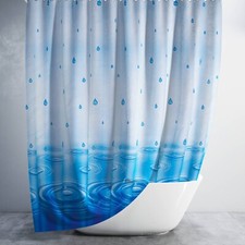 Bathroom Fabric Shower Curtain