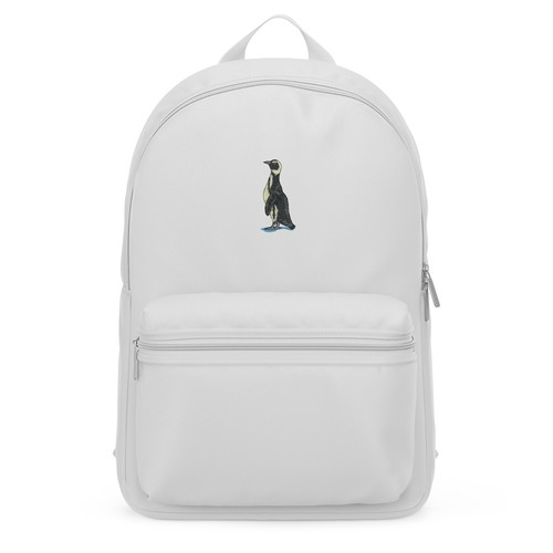 Embroidered penguin mini - embroidered,