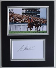 Jimmy Frost Signed Autograph 10x8 photo display Horse Racing Grand National COA