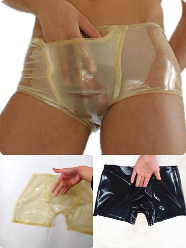 Latex shorts briefs - briefs, men