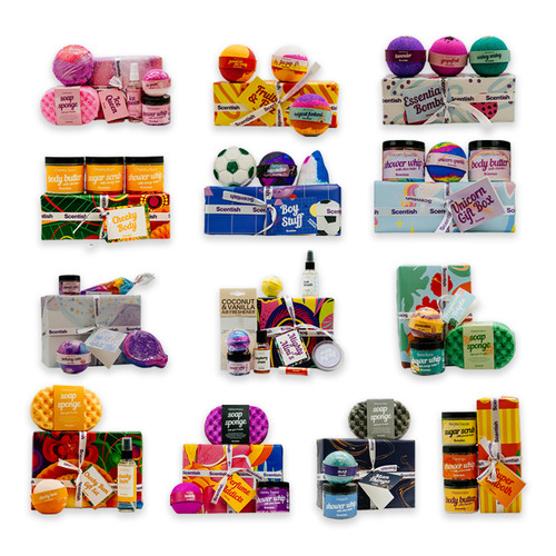 Bath bomb gift set luxury - bath,