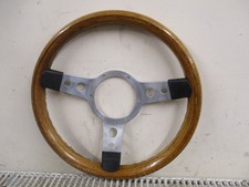 Mountney 13 inch semi dished woodrim steering wheel