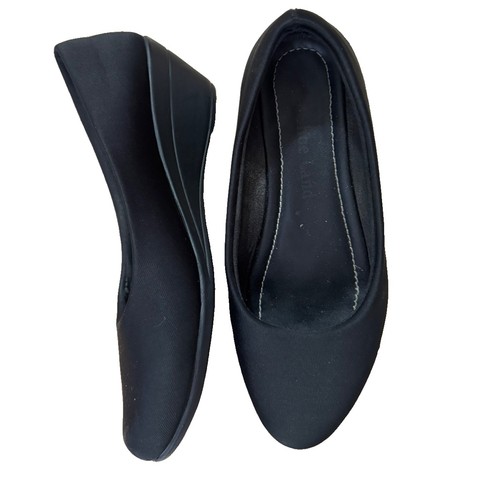 Women low wedge pumps round - low,