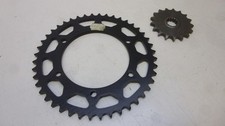 Sprocket 44 17 Teeth Fits Yamaha FZ 750 Black