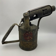 Vintage Monitor Paraffin Blow Torch Brass Blow Lamp British Made Collectable