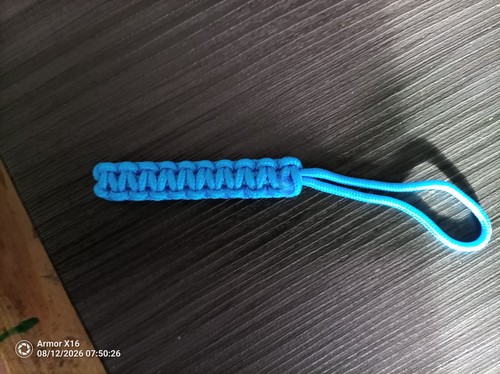 425 paracord lanyard blue - lanyard,