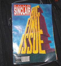 YOUR SINCLAIR - VERY RARE BIG FINAL ISSUE - SEPTEMBER 1993 ISSUE 93 HTF GC