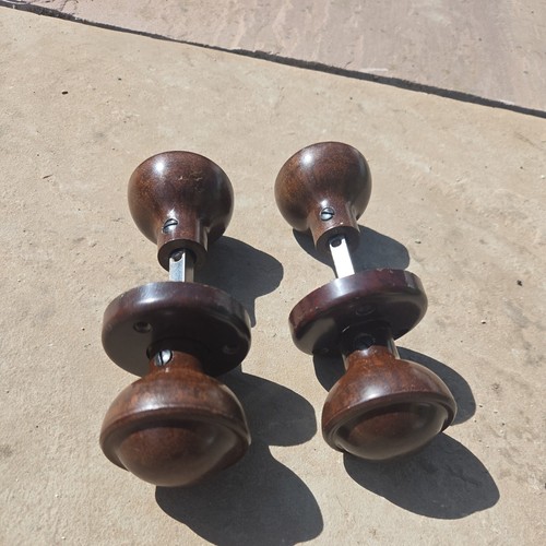 Vintage bakelite doorknobs - vintage,