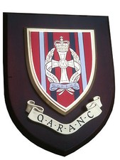 QARANC Military Wall Plaque Uk hand made for MOD